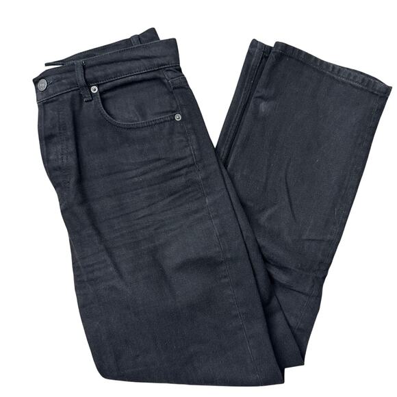 Reformation Cynthia High Rise Straight Jeans Seattle Wash Size 28 - Picture 9 of 10